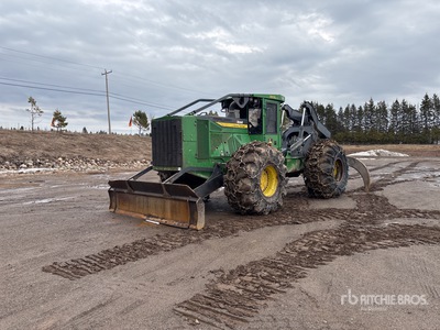 2019 John Deere 848L-II 4x4 Skidder