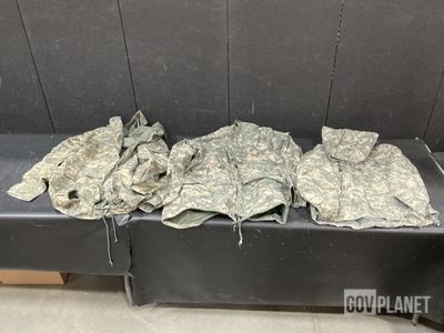 (42) Cold Weather Parkas, (6) Wet Weather Jackets & Assorted Items
