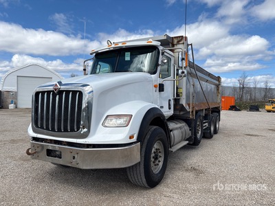 2019 International HX620 8x4 Tri/A Dump Truck