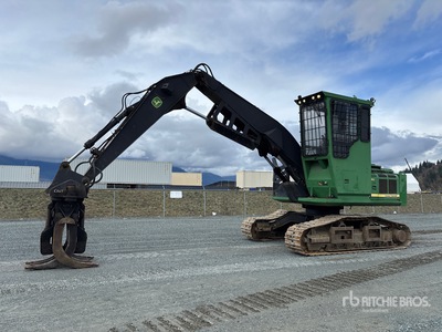 2012 John Deere 2154D Short Wood Forstkran