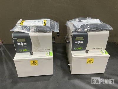 (2) Caron 2050-1-1 Circulators