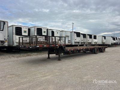 2007 Transcraft 53 ft T/A Spread Axle Przyczepa z pokładem schodkowym