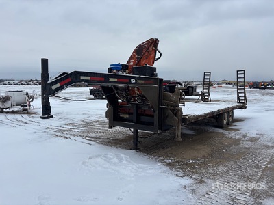 2009 Tarnel 21 ft T/A Gooseneck Rimorchio per attrezzatura