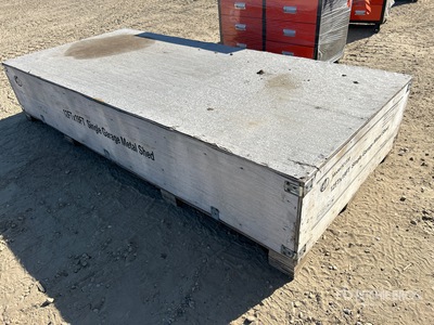 12 Ft x 19 Ft Single Car Metal Unterstand
