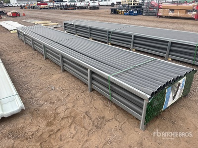 Quantity of (68) 2.48''in. x 20'ft Grey UPVC Rigid Non-Metallic Conduit in معدات بناء متنوعة (Unused)