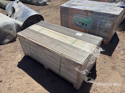 Quantity of (11) 48 in x 7.2 in x 4.0 mm Lifeproof SPC Click-clock Flooring Soundproof EVA (Unused)