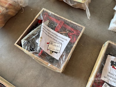 20 ft Heavy Duty Ratchet Load Binders and Chains Set