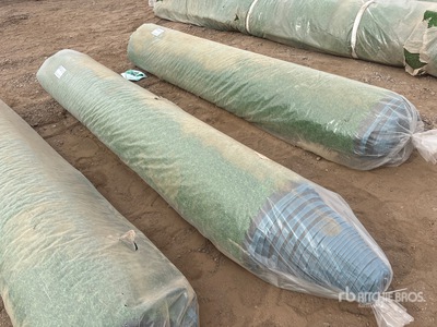 6.6'ft. x 49.2'ft. Artificial Grass Turf Drainage Holes with Rubber Backing