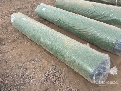 6.6'ft. x 49.2'ft. Artificial Grass Turf Drainage Holes with Rubber Backing