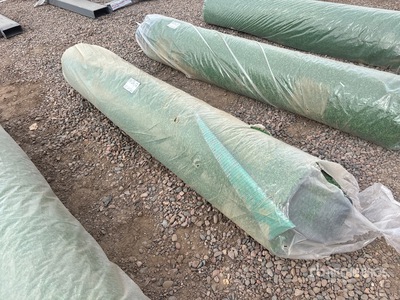 6.6'ft. x 49.2'ft. Artificial Grass Turf Drainage Holes with Rubber Backing