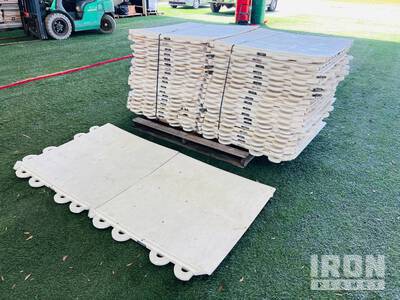 Quantity (38) 42" x 42" ArmorDeck Modular Flooring Panels