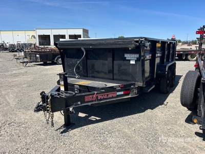 2026 14 ft T/A Remolque Bañera Ligero