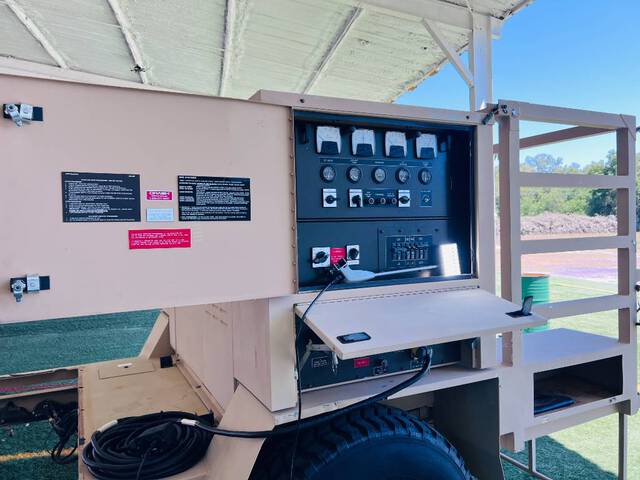 25kW Diesel Generator Set w/ Power Distribution Cord