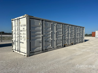 40 ft High Cube Multi-Door Storage Container