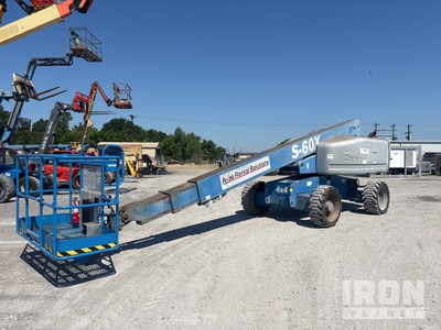 2012 Genie S-60X 4WD Diesel Telescopic Boom Lift