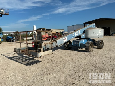 2013 Genie S-60X 4WD Diesel Telescopic Boom Lift