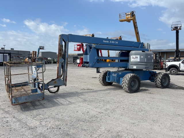 2007 Genie Z-60/34 4WD Diesel Articulating Boom Lift 2007 Genie Z-60/34 4WD Diesel Articulating Boom Lift