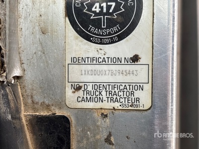 2011 Kenworth T800 6x4 Vacuum Excavator Truck