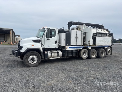 VacCon IX312MHE on 2015 Freightliner 114SD 10x4 Vacuum Excavator Truck