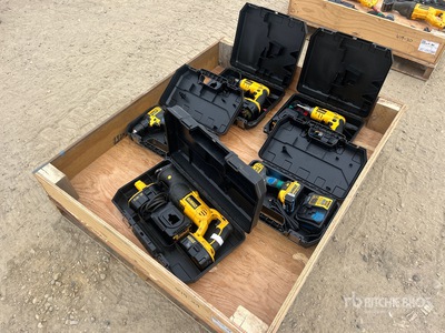 Quantity of (5) Dewalt Shop Tools Divers