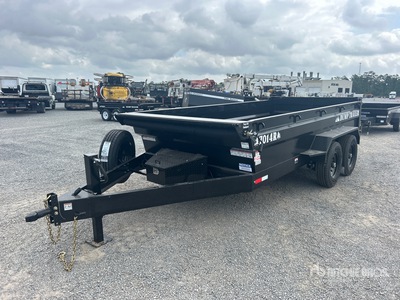 2026 Industrias America 7014R 14 ft T/A Dump Utility Trailer (Unused)