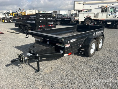 2026 Industrias America FT510 10 ft T/A Dump Utility Trailer (Unused)