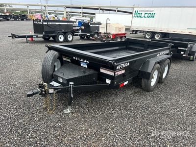 2026 Industrias America FT510 10 ft T/A Rimorchio Leggero Ribaltabile (Unused)