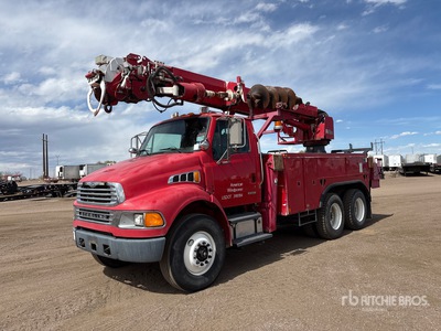 Altec on 2008 Sterling Acterra 6x4 Digger Derrick Truck