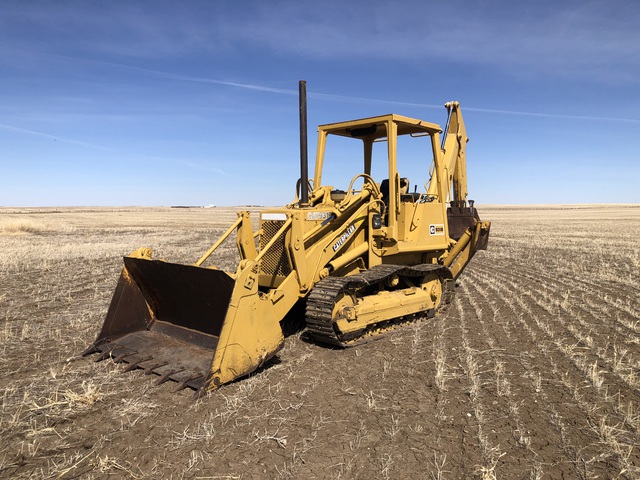 1986 Cat 931B Crawler Loader w/ Backhoe Attachment