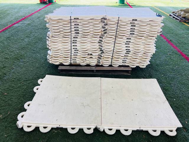 Quantity of (38) ArmorDeck 42 in x 42 in Modular Flooring Panels