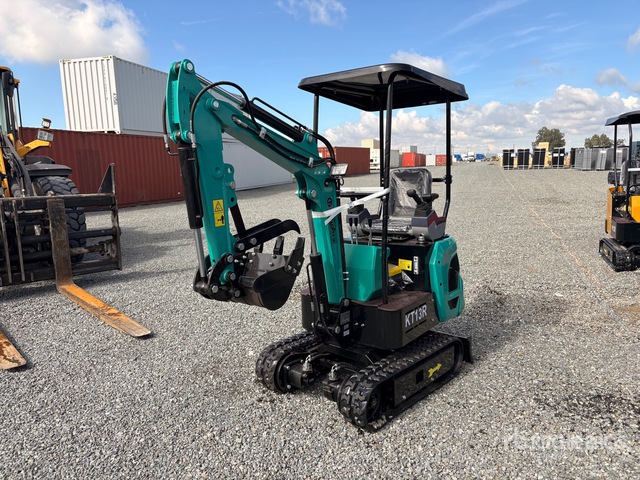 2026 CFG KT13R Mini Excavator (Unused)