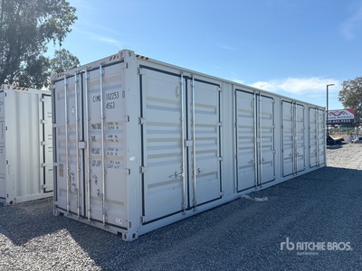 2026 40 ft High Cube Multi-Door 40 ft One-Way High Cube Multi-Door Conteneur de stockage
