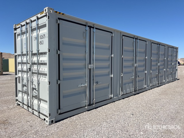 2025 40 ft High Cube Multi-Door Storage Container
