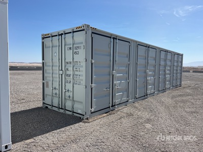 2026 40 ft High Cube Multi-Door Storage Container