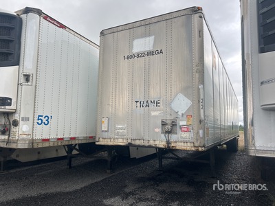 2000 Wabash 53 ft x 102 in T/A Van Trailer (Inoperable)