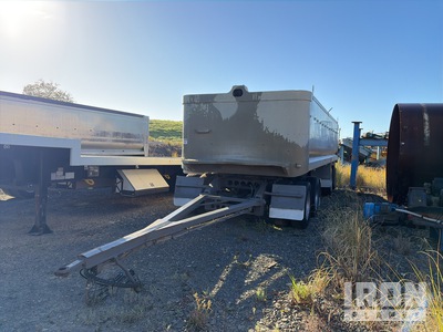 2008 TES Quad/A Drawbar Aluminum Remorque à benne basculante arrière