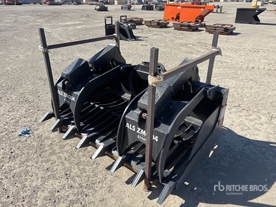 2026 LYALS ZMQ04 Skid Steer Grapple Bucket (Unused)