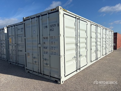 2026 40 ft High Cube Multi-Door Storage Container