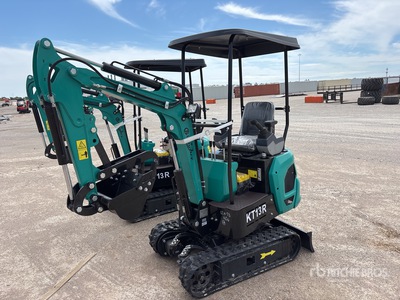 2026 CFG KT13R Mini Excavator (Unused)