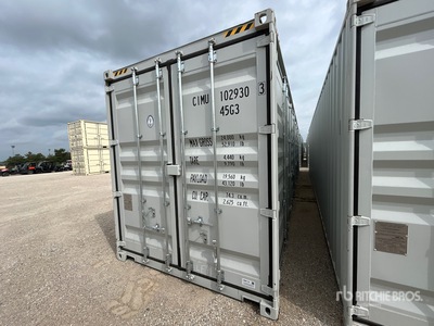 2026 40 ft High Cube Multi-Door Storage Container