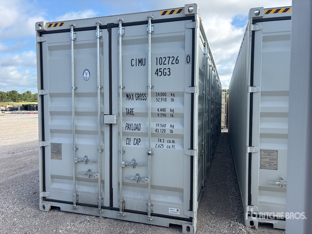 2026 40 ft High Cube Multi-Door Storage Container