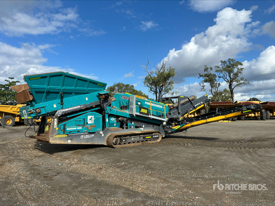 2022 Powerscreen Warrior 1800AF Tracked Siebanlage