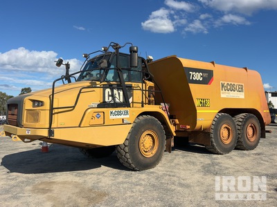 2014 Cat 730C 22000 L 6x6 Water Wagon