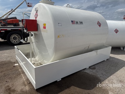 2025 AM Tank 2000 2000 gal Skid Mounted Steel Diesel タンク (Unused)