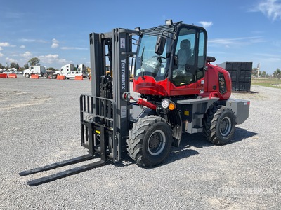 2026 Terramax ZY-35A 7700 lb 4x4 Montacargas Todo Terreno (Sin Usar) / を見 Rough Terrain Forklift