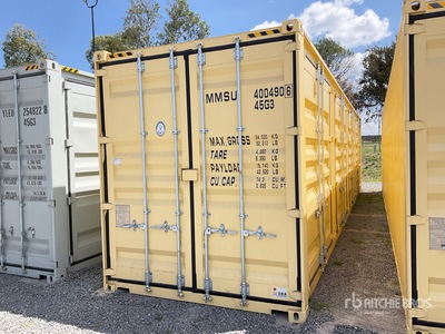 2025 40 ft High Cube Multi-Door Contenedor / Conteneur de stockage