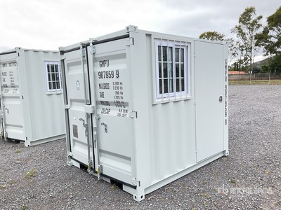 2026 8 ft Oficina Movil Tipo Contenedor / Storage Container