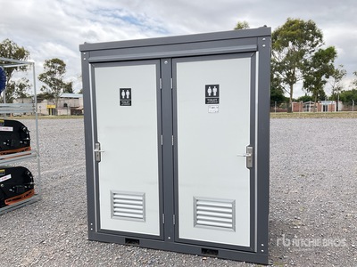 2026 Suihe NT-D 6 ft 9 in x 4 ft 3 in 2 Person Skid-Mounted Baño Portatil (Sin Usar) / Portable Toilet (Unused)