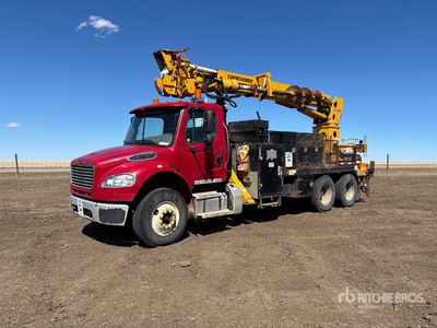 2013 Terex C5052 on 2014 Freightliner M2 6x4 Digger Derrick Truck