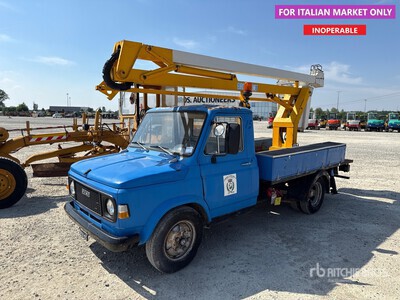 1979 Comet on 1975 Fiat 616 Bucket Truck (Inoperable)